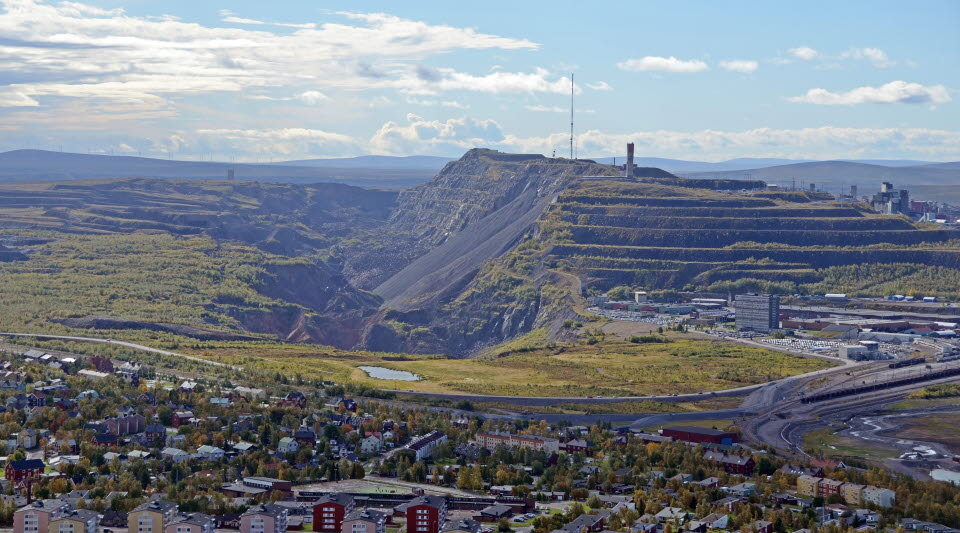 Ny över Luossavaaraområdet. 