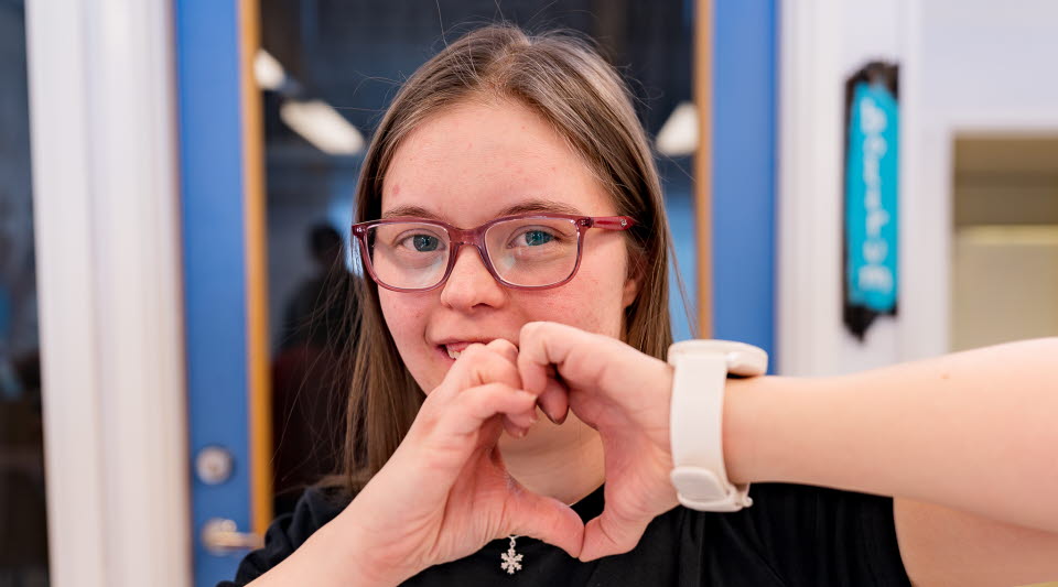 Porträtt av brukare på resurscenter