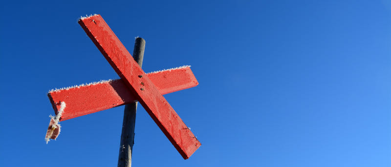 Trail crossing. Photo: Moa Strålberg.