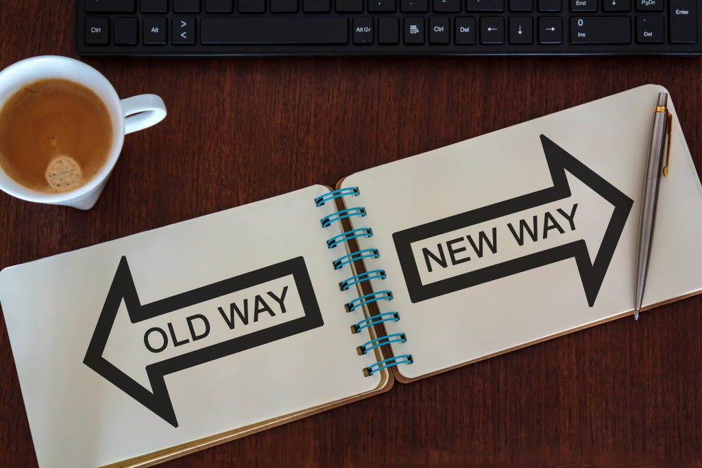Old way new way