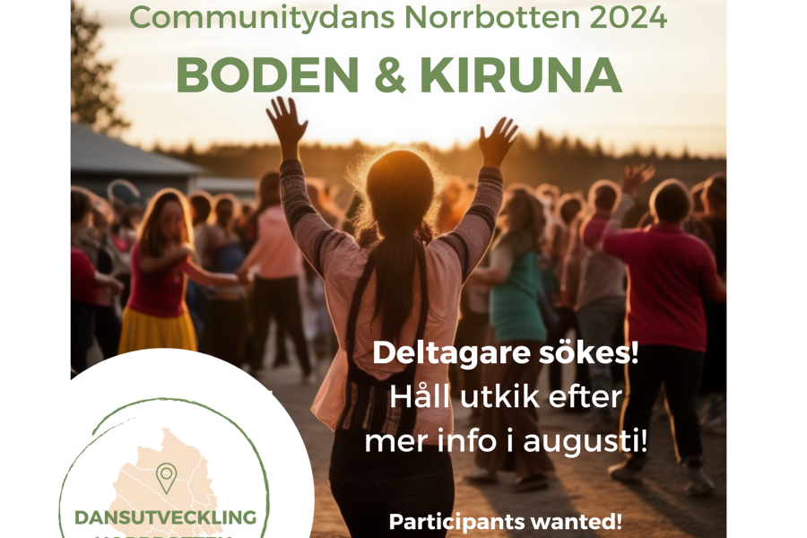 Deltagare sökes! Communitydans i Kiruna