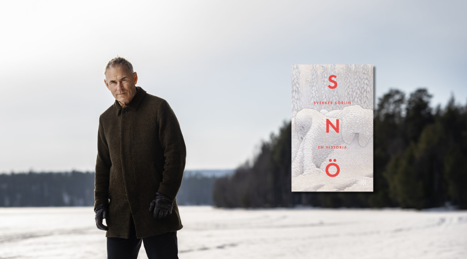 Sverker Sörlin, fotograferad i barndomshemmet i Åsele för boken Snö, utgiven på Volante. Foto: Erik Abel.
