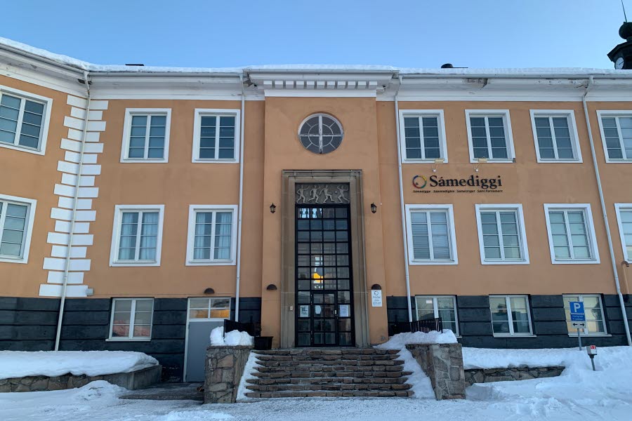 Sámediggi (Sametinget). Foto: Ulrika Isaksson