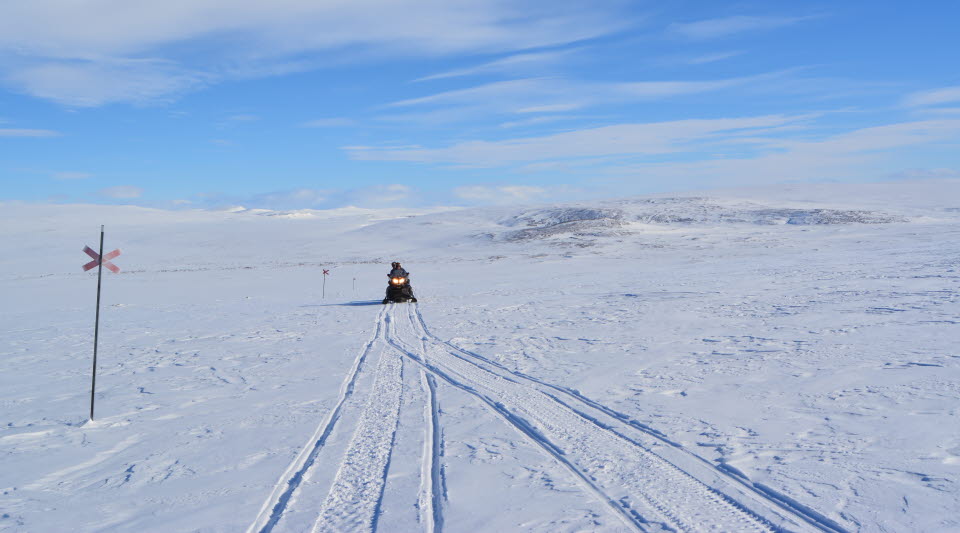 Snöskoterleder i Kiruna kommun - Kiruna kommun