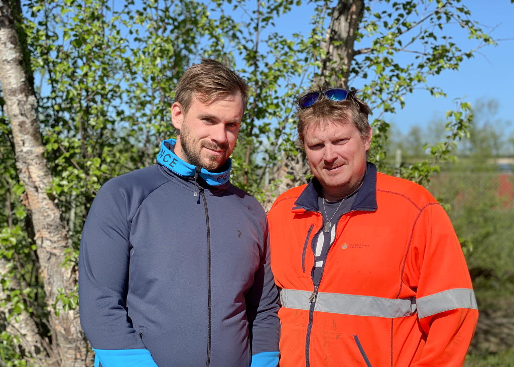 Henrik Kauppi Brodin och Johan Häggroth