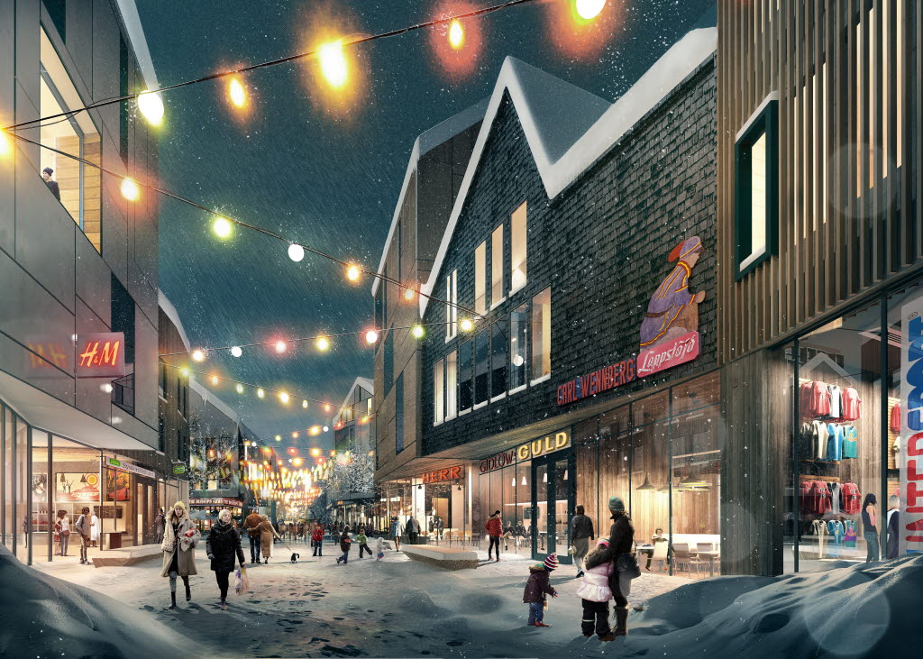 Illustration: White arkitekter och Ghilardi + Hellsten arkitekter.
